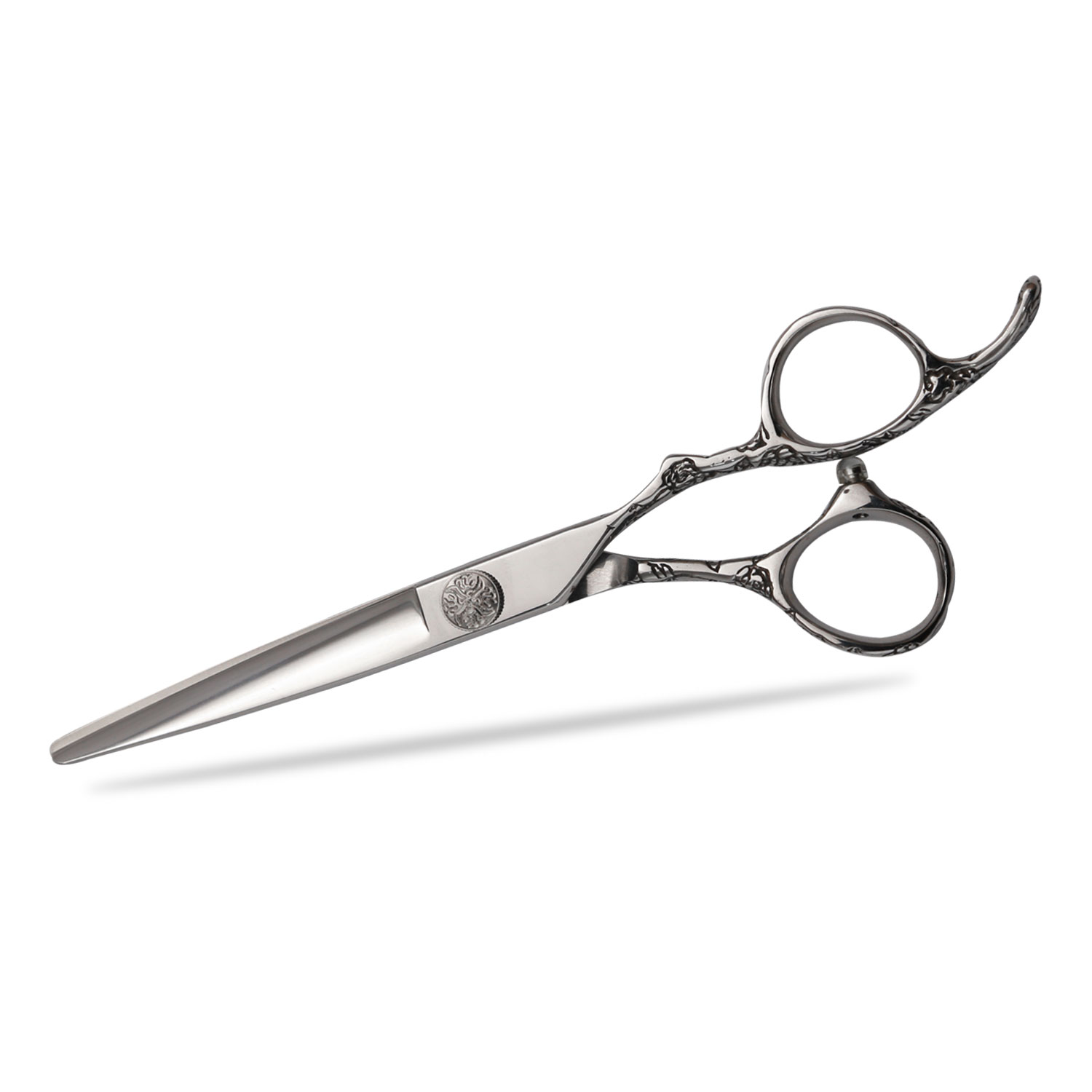 Cesoie piatte complete con manico Plum Blossom